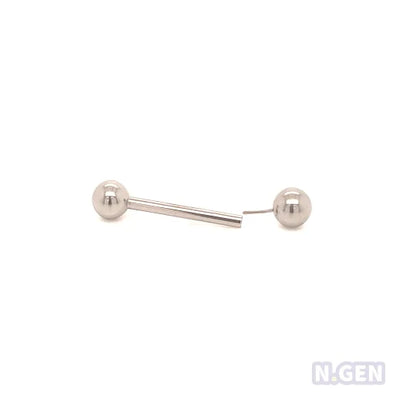 14G Threadless Barbell - F136 Titanium